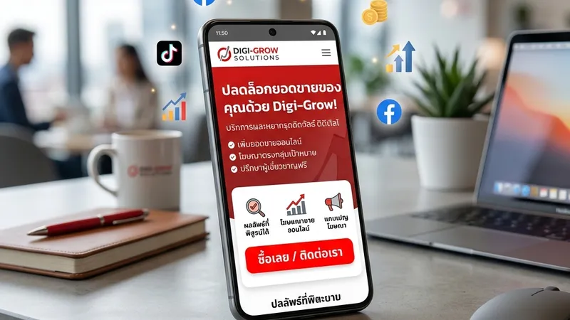 การสร้าง Landing Page สำหรับปิดการขายปี 2026